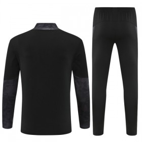 AC Milan Sweatshirt Za Trening Četvrt Zip 2025-26 Crna