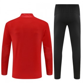 AC Milan Sweatshirt Za Trening Četvrt Zip 2025-26 Crvena