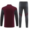 Arsenal Sweatshirt Za Trening Četvrt Zip 2025-26 Crvena