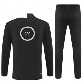 Chelsea Sweatshirt Za Trening Četvrt Zip 2025-26 Crna