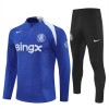 Chelsea Sweatshirt Za Trening Četvrt Zip 2025-26 Plava Chelsea Sweatshirt Za Trening Četvrt Zip 2025-26 Plava