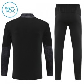 Dječji AC Milan Sweatshirt Za Trening Četvrt Zip 2025-26 Crna