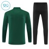Dječji AC Milan Sweatshirt Za Trening Četvrt Zip 2025-26 Zelena