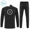 Dječji Chelsea Sweatshirt Za Trening Četvrt Zip 2025-26 Crna