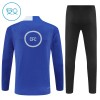 Dječji Chelsea Sweatshirt Za Trening Četvrt Zip 2025-26 Plava