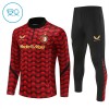 Dječji Feyenoord Rotterdam Sweatshirt Za Trening Četvrt Zip 2025-26 Crvena Dječji Feyenoord Rotterdam Sweatshirt Za Trening Četvrt Zip 2025-26 Crvena