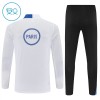 Dječji Paris Saint-Germain Sweatshirt Za Trening Četvrt Zip 2025-26 Bijela