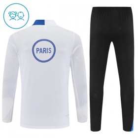 Dječji Paris Saint-Germain Sweatshirt Za Trening Četvrt Zip 2025-26 Bijela