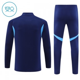 Dječji Real Madrid Sweatshirt Za Trening Četvrt Zip 2025-26 Navy