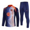 FC Barcelona Sweatshirt Za Trening Četvrt Zip 2025-26 Plava FC Barcelona Sweatshirt Za Trening Četvrt Zip 2025-26 Plava
