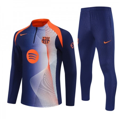 FC Barcelona Sweatshirt Za Trening Četvrt Zip 2025-26 Plava FC Barcelona Sweatshirt Za Trening Četvrt Zip 2025-26 Plava