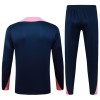 FC Barcelona Sweatshirt Za Trening Četvrt Zip 2025-26 Plava