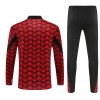 Feyenoord Rotterdam Sweatshirt Za Trening Četvrt Zip 2025-26 Crvena