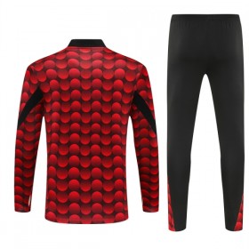 Feyenoord Rotterdam Sweatshirt Za Trening Četvrt Zip 2025-26 Crvena