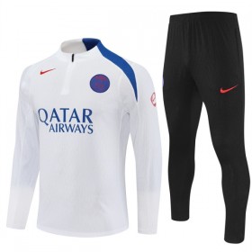 Paris Saint-Germain Sweatshirt Za Trening Četvrt Zip 2025-26 Bijela