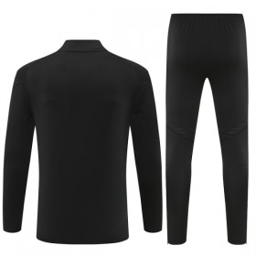 Real Madrid Sweatshirt Za Trening Četvrt Zip 2025-26 Crna