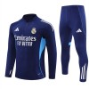 Real Madrid Sweatshirt Za Trening Četvrt Zip 2025-26 Navy Real Madrid Sweatshirt Za Trening Četvrt Zip 2025-26 Navy