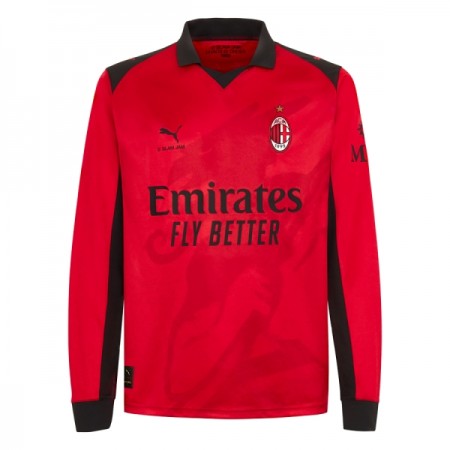 Nogometni Dres AC Milan Četvrta 2025-26 Dugim Rukavima Nogometni Dres AC Milan Četvrta 2025-26 Dugim Rukavima