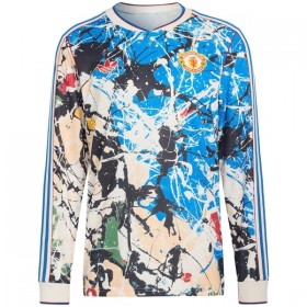 Nogometni Dres Manchester United Stone Roses 2025-26 Dugim Rukavima