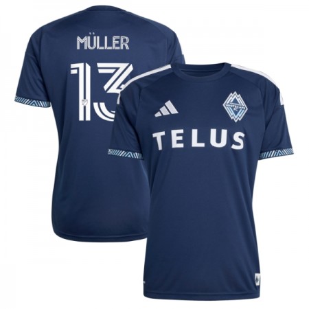 Nogometni Dres Vancouver Whitecaps Muller 13 Gostujući 2026 Nogometni Dres Vancouver Whitecaps Muller 13 Gostujući 2026