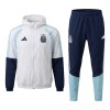 Argentina Trening Jakna Kapuljačom Komplet 2026-27 Bijela Argentina Trening Jakna Kapuljačom Komplet 2026-27 Bijela