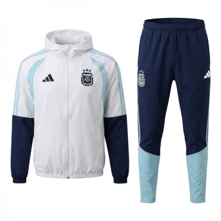Argentina Trening Jakna Kapuljačom Komplet 2026-27 Bijela Argentina Trening Jakna Kapuljačom Komplet 2026-27 Bijela