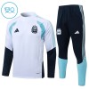 Dječji Argentina Sweatshirt Za Trening Četvrt Zip 2026-27 Bijela Dječji Argentina Sweatshirt Za Trening Četvrt Zip 2026-27 Bijela