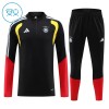 Dječji Njemačka Sweatshirt Za Trening Četvrt Zip 2026-27 Crna Dječji Njemačka Sweatshirt Za Trening Četvrt Zip 2026-27 Crna