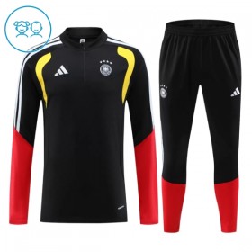 Dječji Njemačka Sweatshirt Za Trening Četvrt Zip 2026-27 Crna