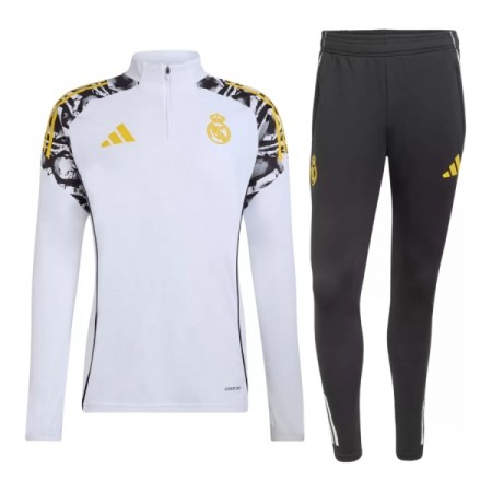 Real Madrid Sweatshirt Za Trening Četvrt Zip 2026-27 Bijela Real Madrid Sweatshirt Za Trening Četvrt Zip 2026-27 Bijela