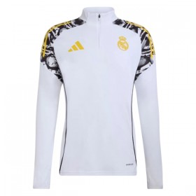 Real Madrid Sweatshirt Za Trening Četvrt Zip 2026-27 Bijela