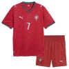 Dječji Nogometni Dres Portugal Ronaldo 7 Domaći SP 2026