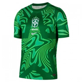 Nogometni Dres Brazil Golmanski Domaći SP 2026 Zelena