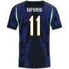 Nogometni Dres Brazil Raphinha 11 Gostujući SP 2026 Nogometni Dres Brazil Raphinha 11 Gostujući SP 2026