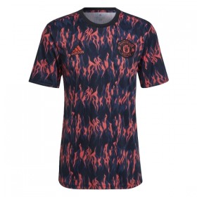 Nogometni Dres Manchester United Pre-Match 2025-26 Crna