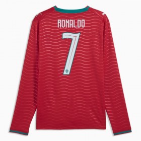 Nogometni Dres Portugal Ronaldo 7 Domaći SP 2026 Dugim Rukavima