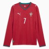 Nogometni Dres Portugal Ronaldo 7 Domaći SP 2026 Dugim Rukavima
