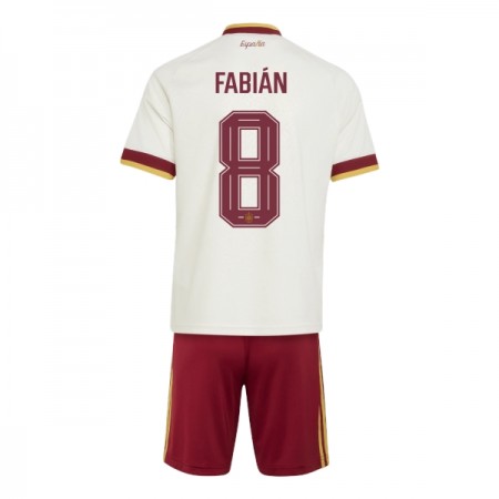 Dječji Nogometni Dres Španjolska Fabian 8 Gostujući SP 2026 Dječji Nogometni Dres Španjolska Fabian 8 Gostujući SP 2026