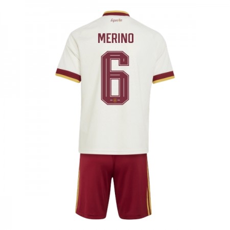 Dječji Nogometni Dres Španjolska Merino 6 Gostujući SP 2026 Dječji Nogometni Dres Španjolska Merino 6 Gostujući SP 2026