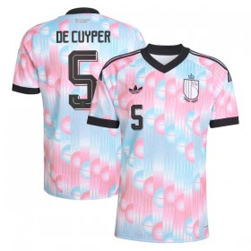 Nogometni Dres Belgija De Cuyper 5 Gostujući SP 2026