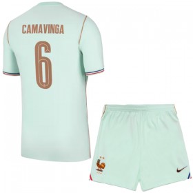 Dječji Nogometni Dres Francuska Camavinga 6 Gostujući SP 2026