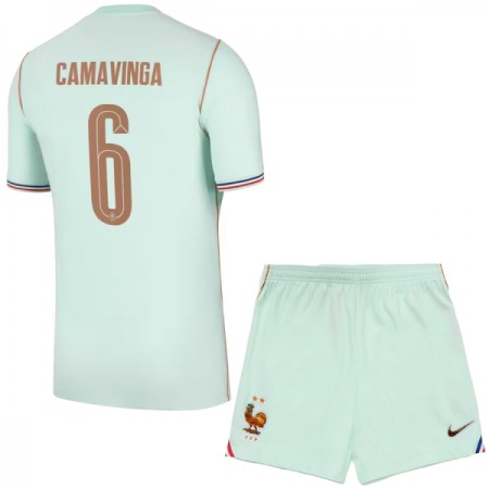 Dječji Nogometni Dres Francuska Camavinga 6 Gostujući SP 2026