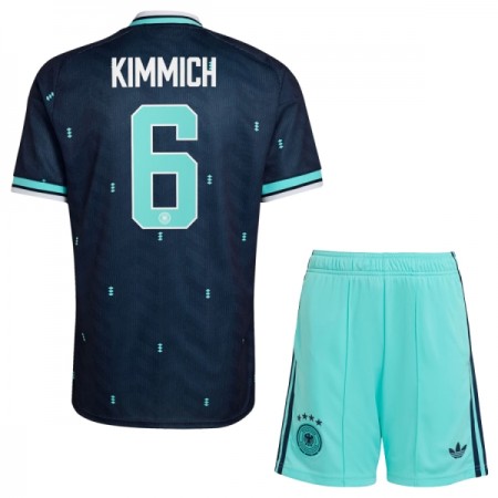 Dječji Nogometni Dres Njemačka Kimmich 6 Gostujući SP 2026 Dječji Nogometni Dres Njemačka Kimmich 6 Gostujući SP 2026