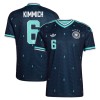 Nogometni Dres Njemačka Kimmich 6 Gostujući SP 2026 Nogometni Dres Njemačka Kimmich 6 Gostujući SP 2026