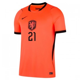 Dječji Nogometni Dres Nizozemska F. De Jong 21 Domaći SP 2026