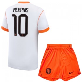 Dječji Nogometni Dres Nizozemska Memphis 10 Gostujući SP 2026