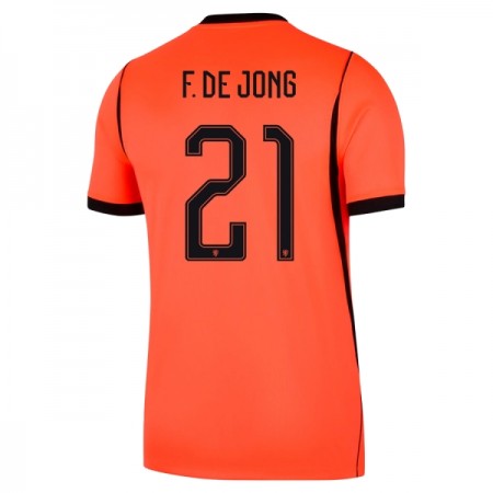 Nogometni Dres Nizozemska F. De Jong 21 Domaći SP 2026 Nogometni Dres Nizozemska F. De Jong 21 Domaći SP 2026