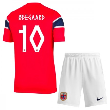 Dječji Nogometni Dres Norveška Odegaard 10 Domaći SP 2026 Dječji Nogometni Dres Norveška Odegaard 10 Domaći SP 2026