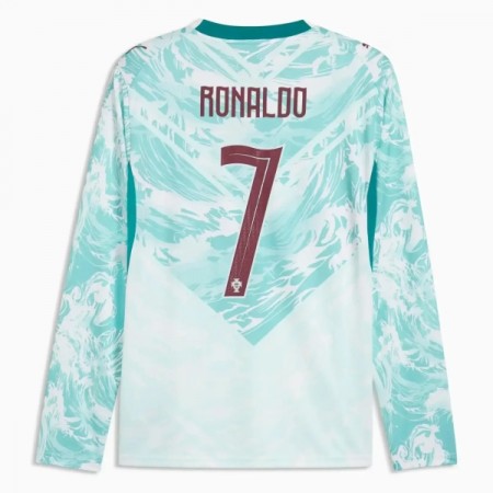Nogometni Dres Portugal Ronaldo 7 Gostujući SP 2026 Dugim Rukavima Nogometni Dres Portugal Ronaldo 7 Gostujući SP 2026 Dugim Rukavima