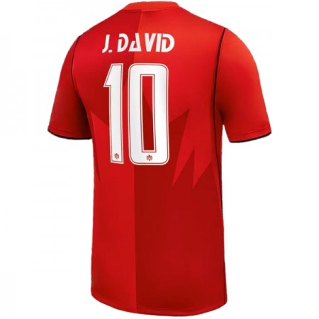 Nogometni Dres Kanada J. David 10 Domaći SP 2026 Nogometni Dres Kanada J. David 10 Domaći SP 2026